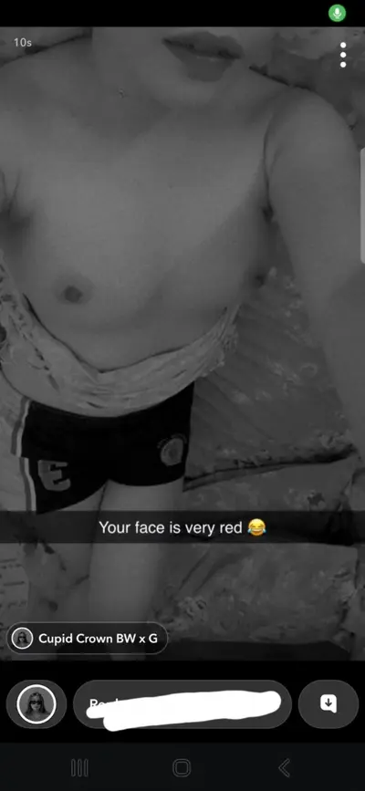 Friends Asian gf fails loyalty test due to BWC on snapchat cover image
