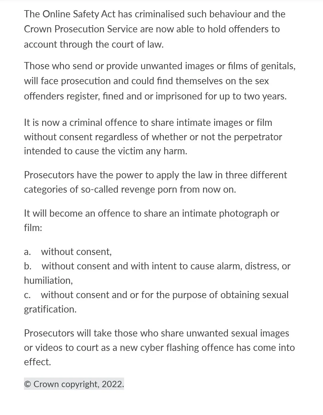 The online Safety Act main image