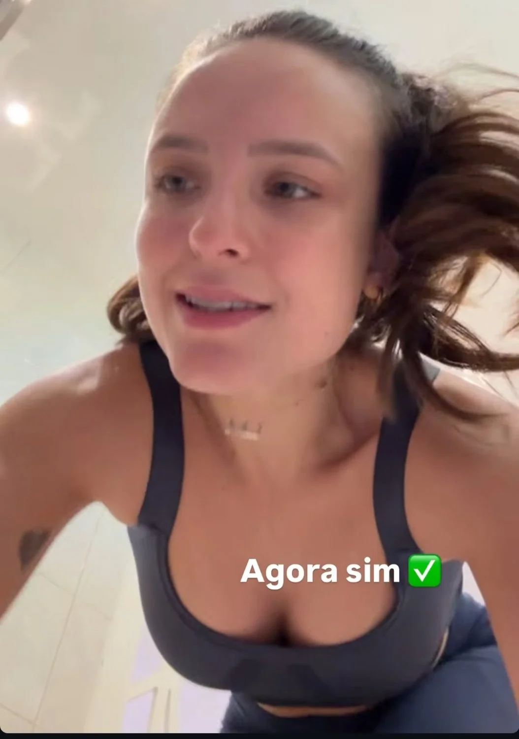 Larissa manoela rabuda legging marcada image 6