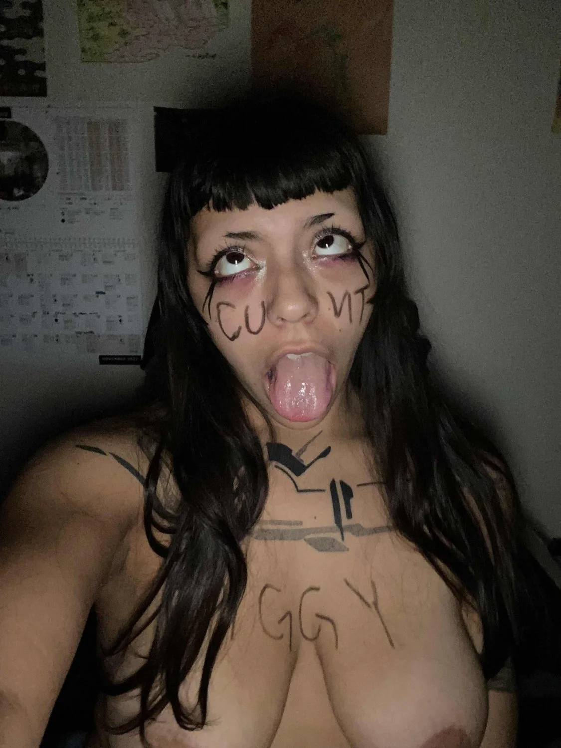 Gracie the Toilet Slut Humiliating Herself image 8