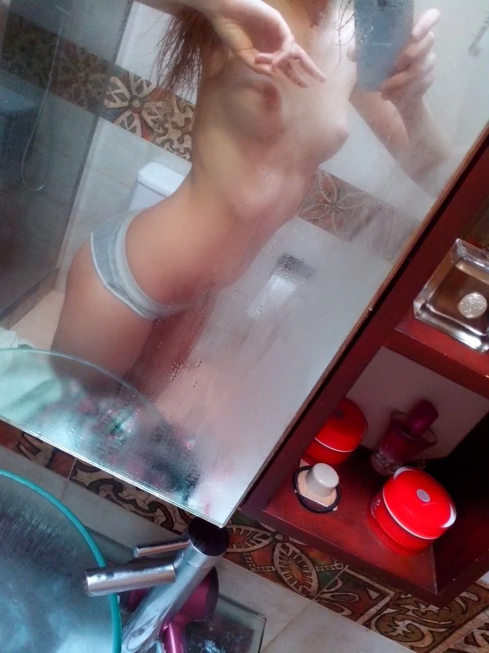 Petite teen with small tits and ass image 10