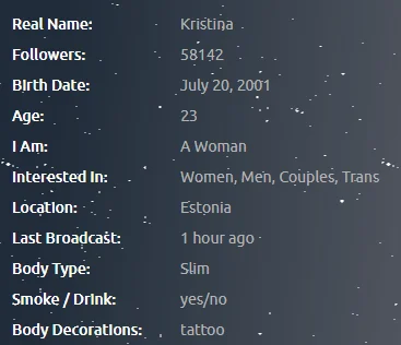 Kristina main image