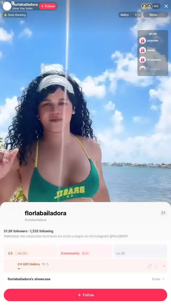 tiktok live brasil swimsuit twerk main image