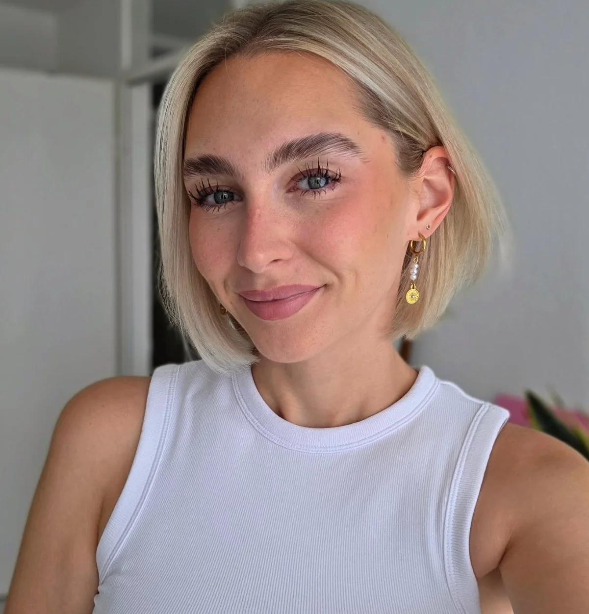 Pauline blonde slut sister In law degraded by Ai main image
