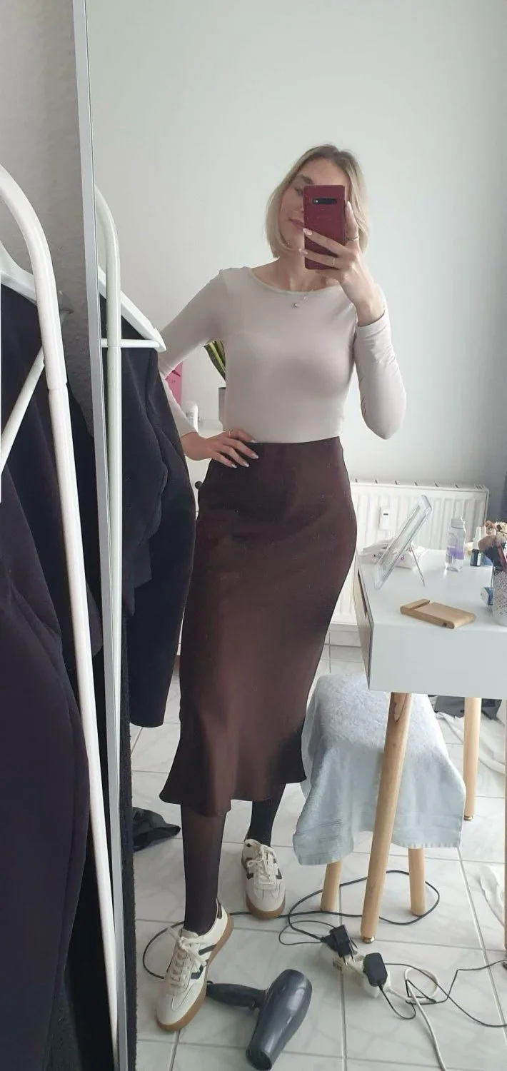Pauline blonde slut sister In law degraded by Ai image 11