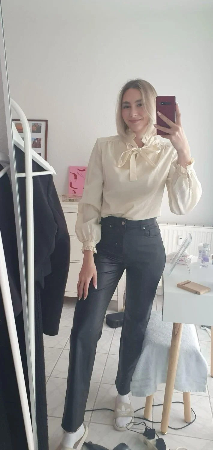 Pauline blonde slut sister In law degraded by Ai image 32