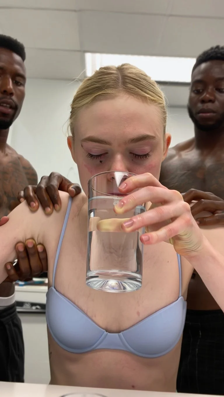 Elle Fanning - Casting Couch - AI generated image 10