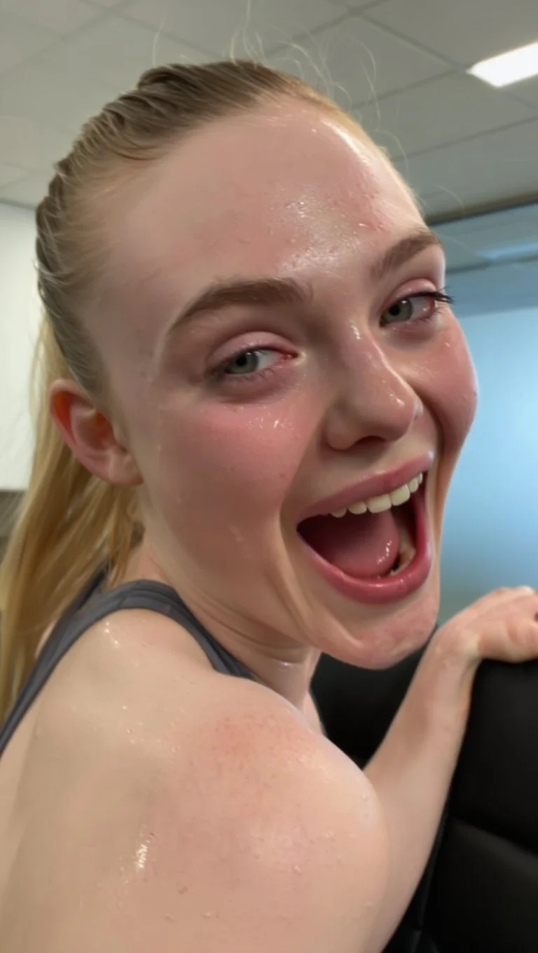 Elle Fanning - Casting Couch - AI generated image 11