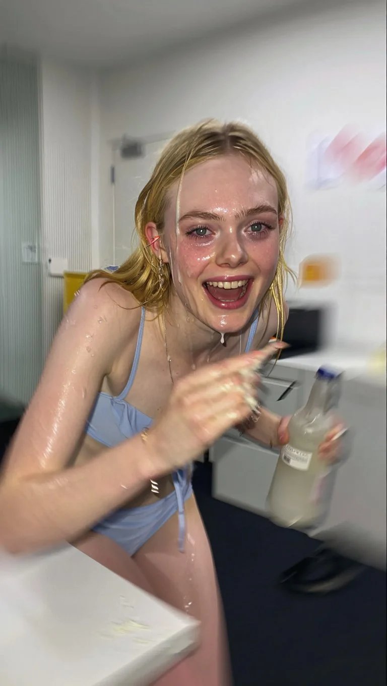 Elle Fanning - Casting Couch - AI generated image 17