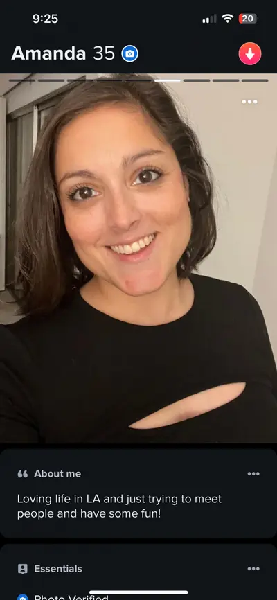 Amanda LA Tinder cover image