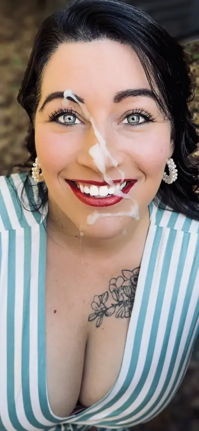 He painted my face with cum💦💦💦❤️ cover image