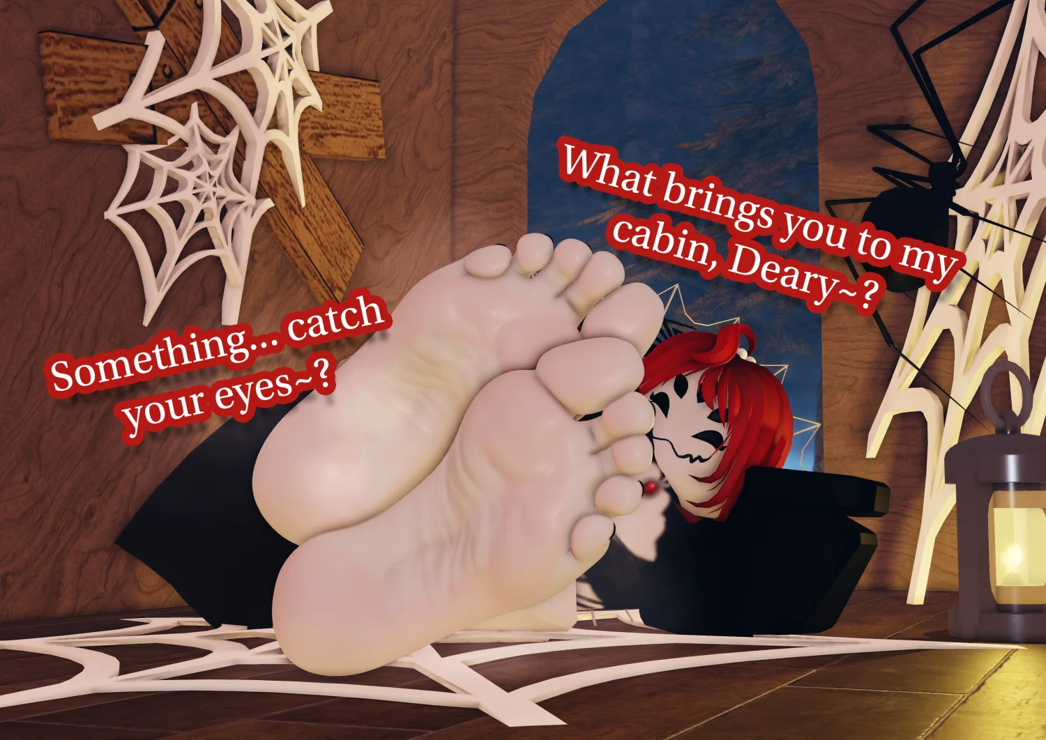 Spider Lady feet. image 3
