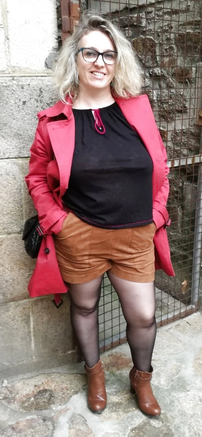 Thick Chubby Blonde Wife & Milf image 13