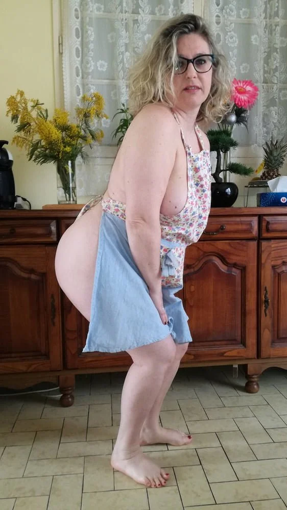 Thick Chubby Blonde Wife & Milf image 3