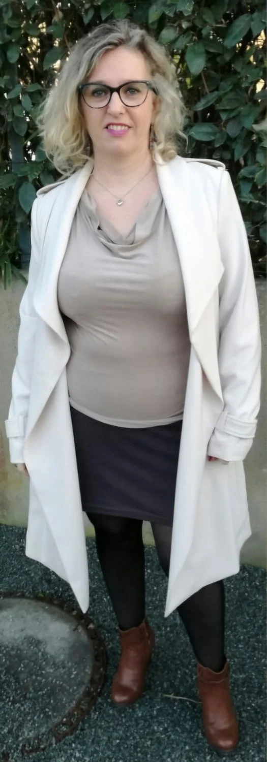 Thick Chubby Blonde Wife & Milf image 4