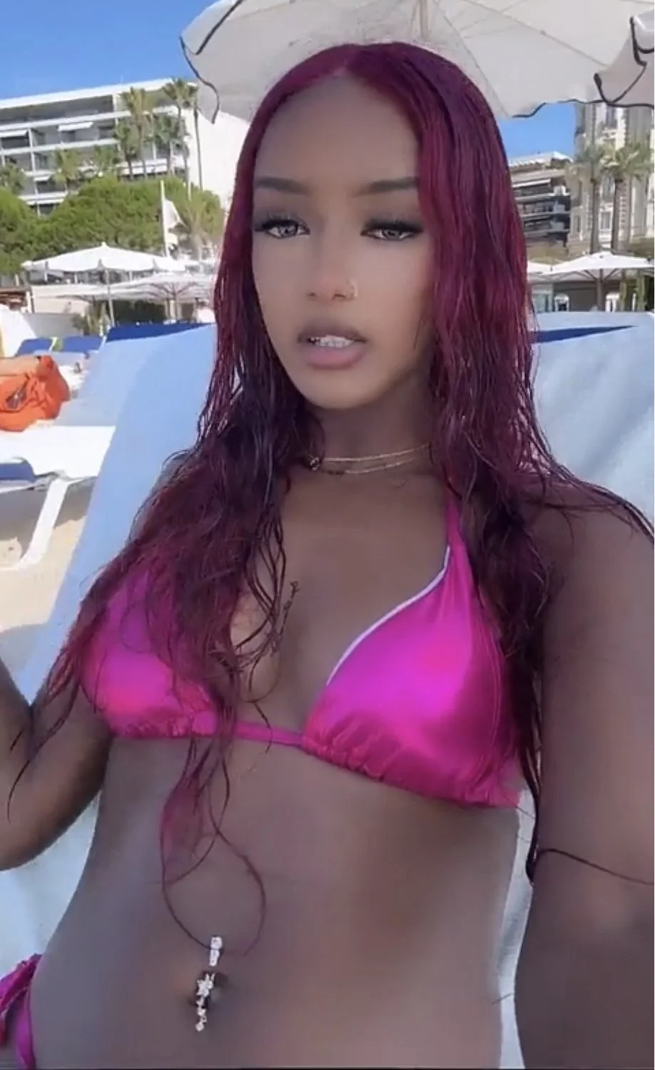 Black slut dared to post image 30
