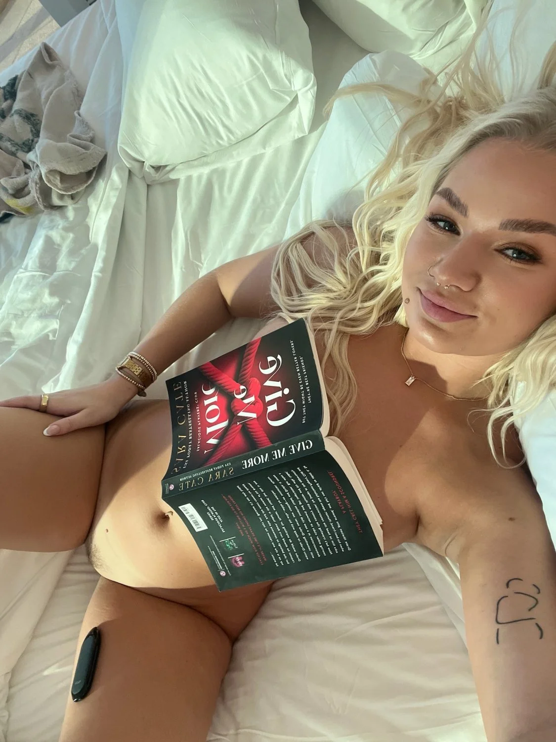 Blonde college whore image 2