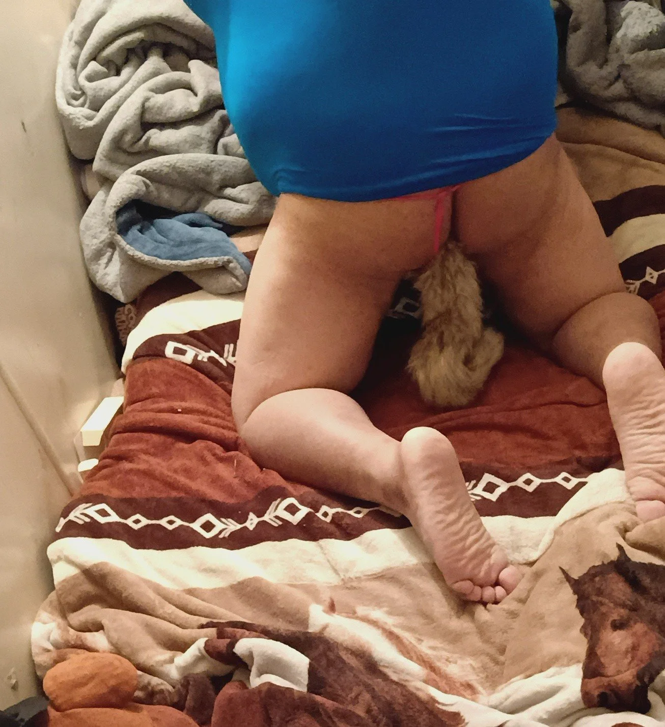naughty brother with anal plug image 23
