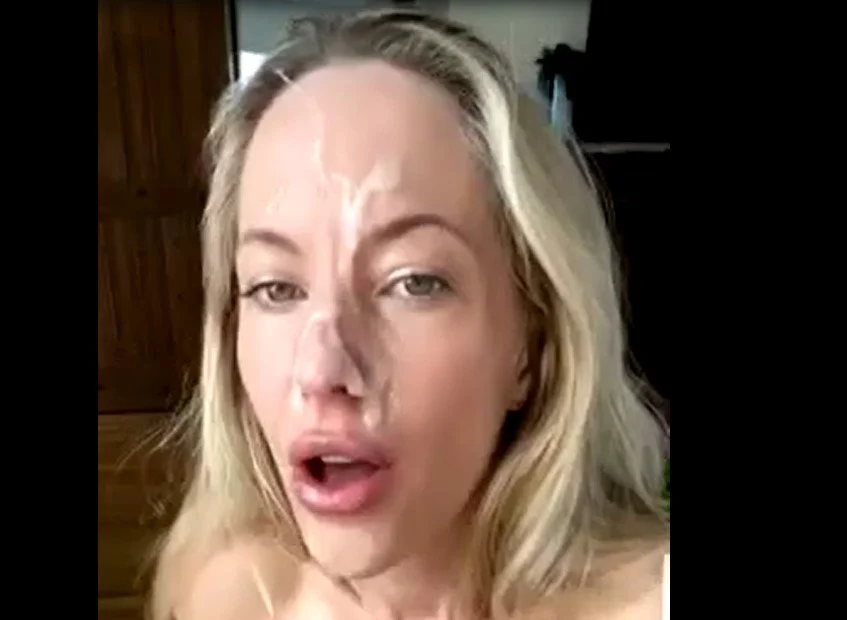 Blond Cockslave Slutwife Facial main image