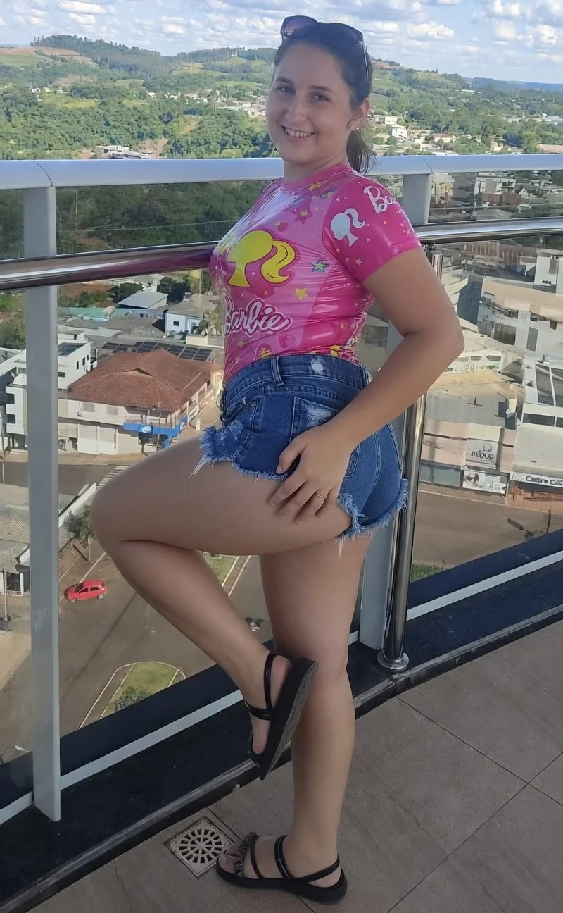 Essa gostosa é fã da Bárbie e ama roupas rosas. Parte 4. IA - AI image 25