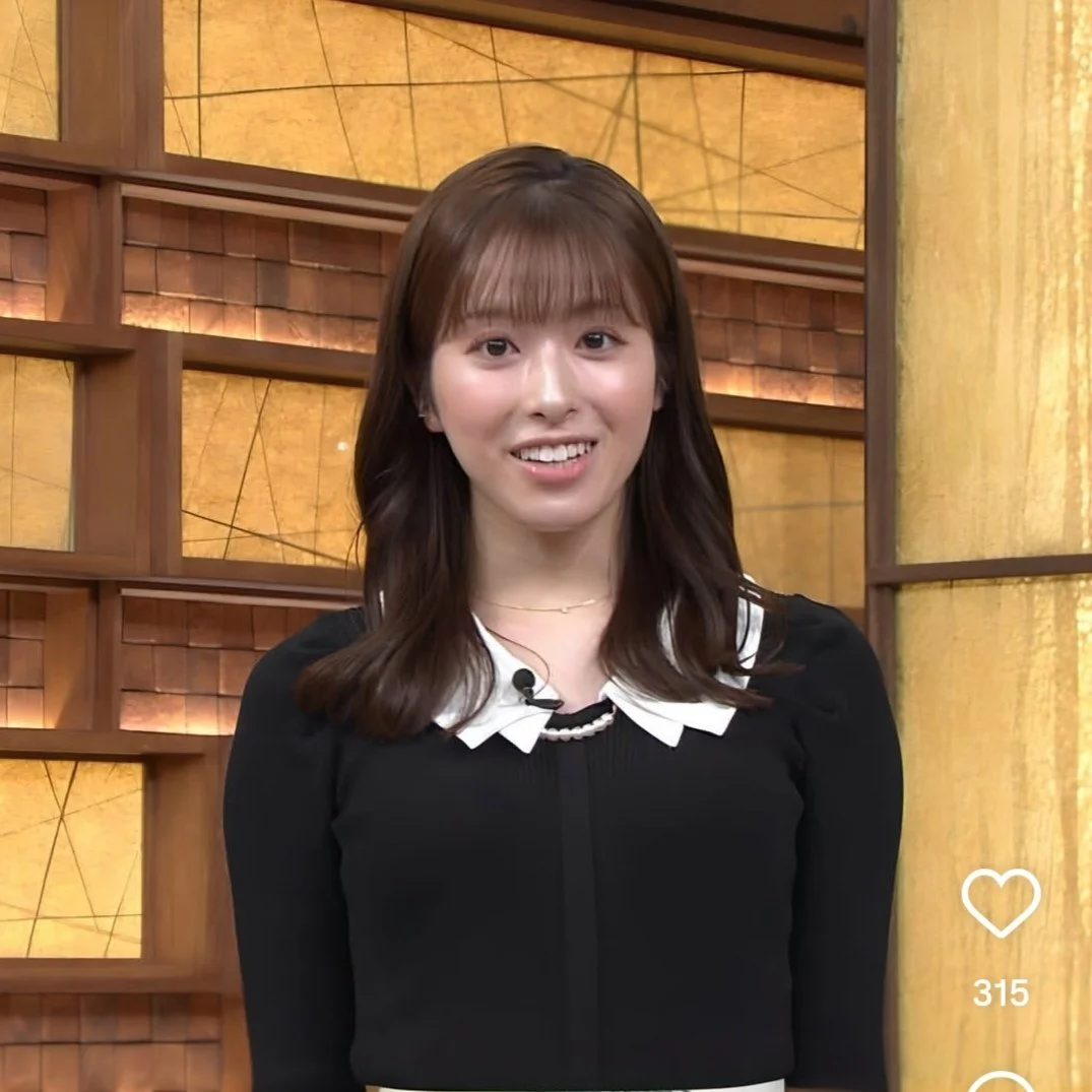 🔚Japanese　顔抜き　アナウンサー　田原萌々　ソフトエロ　一発やりたい image 11