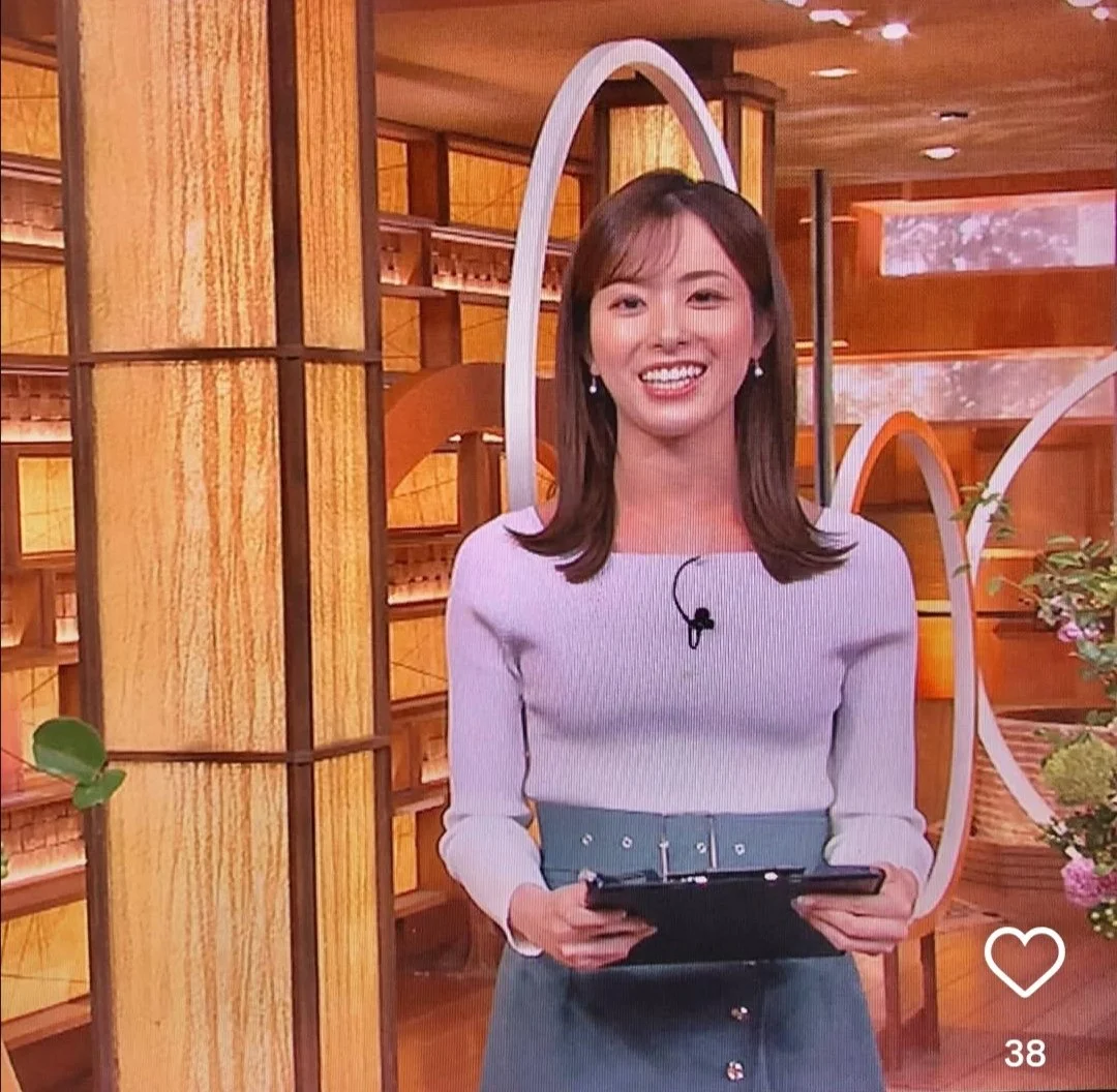 🔚Japanese　顔抜き　アナウンサー　田原萌々　ソフトエロ　一発やりたい image 12
