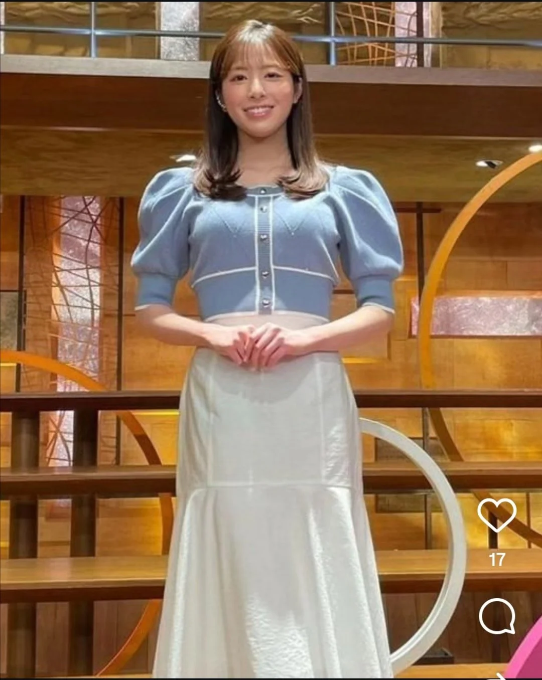 🔚Japanese　顔抜き　アナウンサー　田原萌々　ソフトエロ　一発やりたい image 2