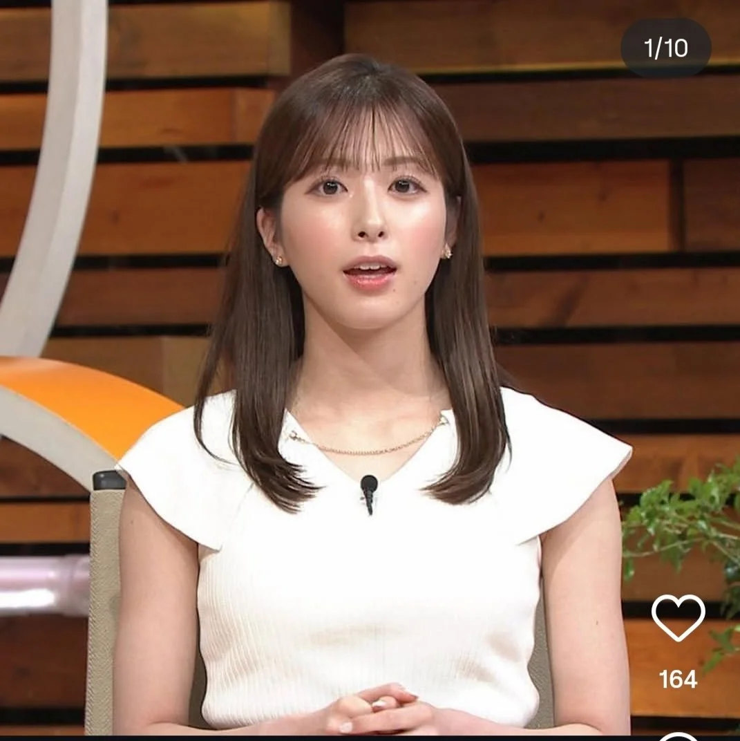 🔚Japanese　顔抜き　アナウンサー　田原萌々　ソフトエロ　一発やりたい image 23
