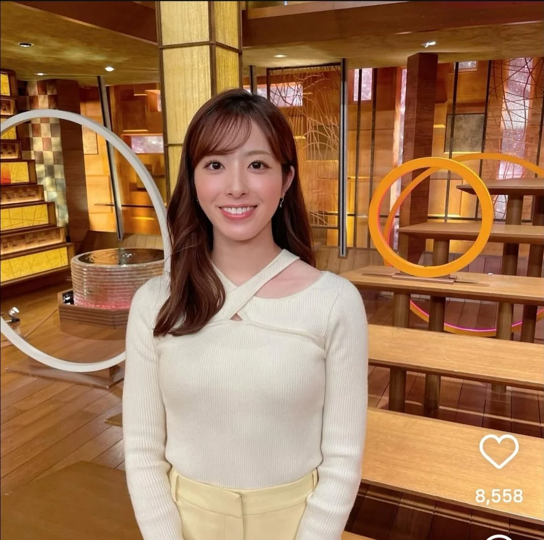 🔚Japanese　顔抜き　アナウンサー　田原萌々　ソフトエロ　一発やりたい image 9