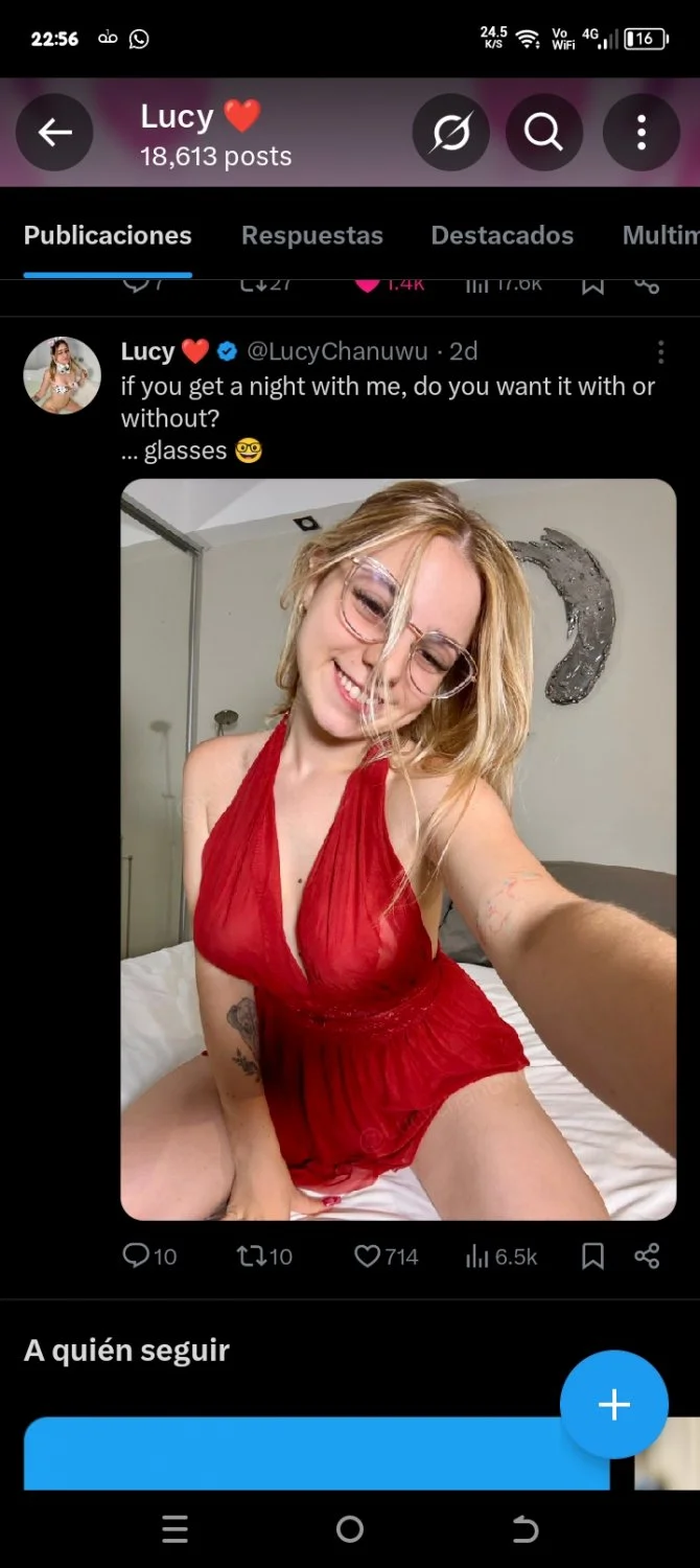 Busco fotos y videos de ella Lucy (LucyChanuwu) Uruguaya hermosa image 2