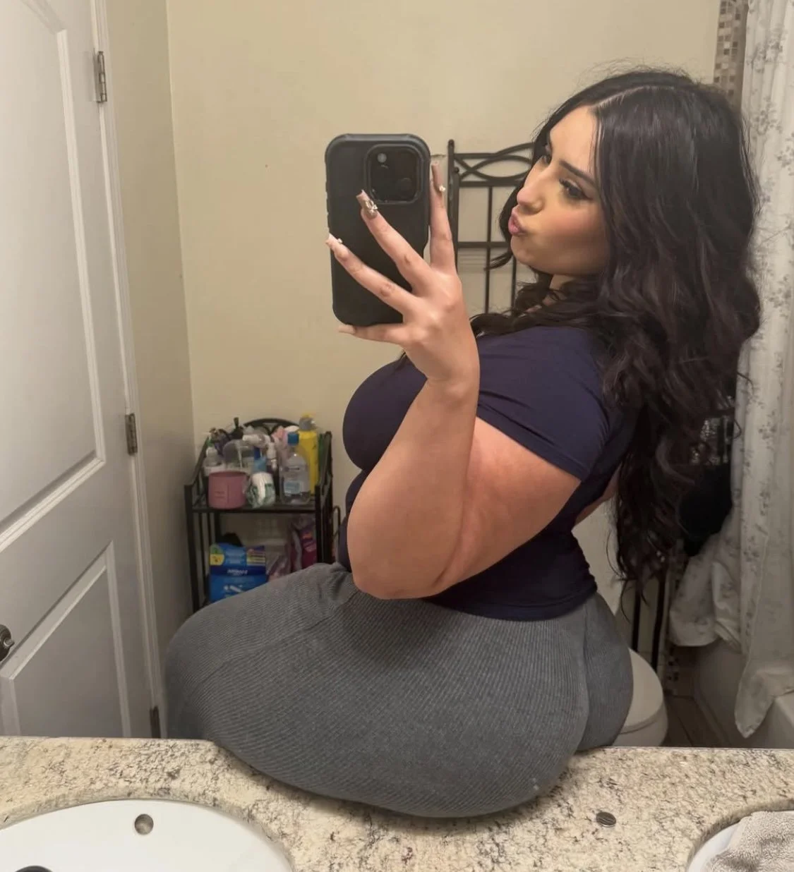 Insane body THICK latina is an absolute ball drainer! She deserves 2 be bred over & over again image 46