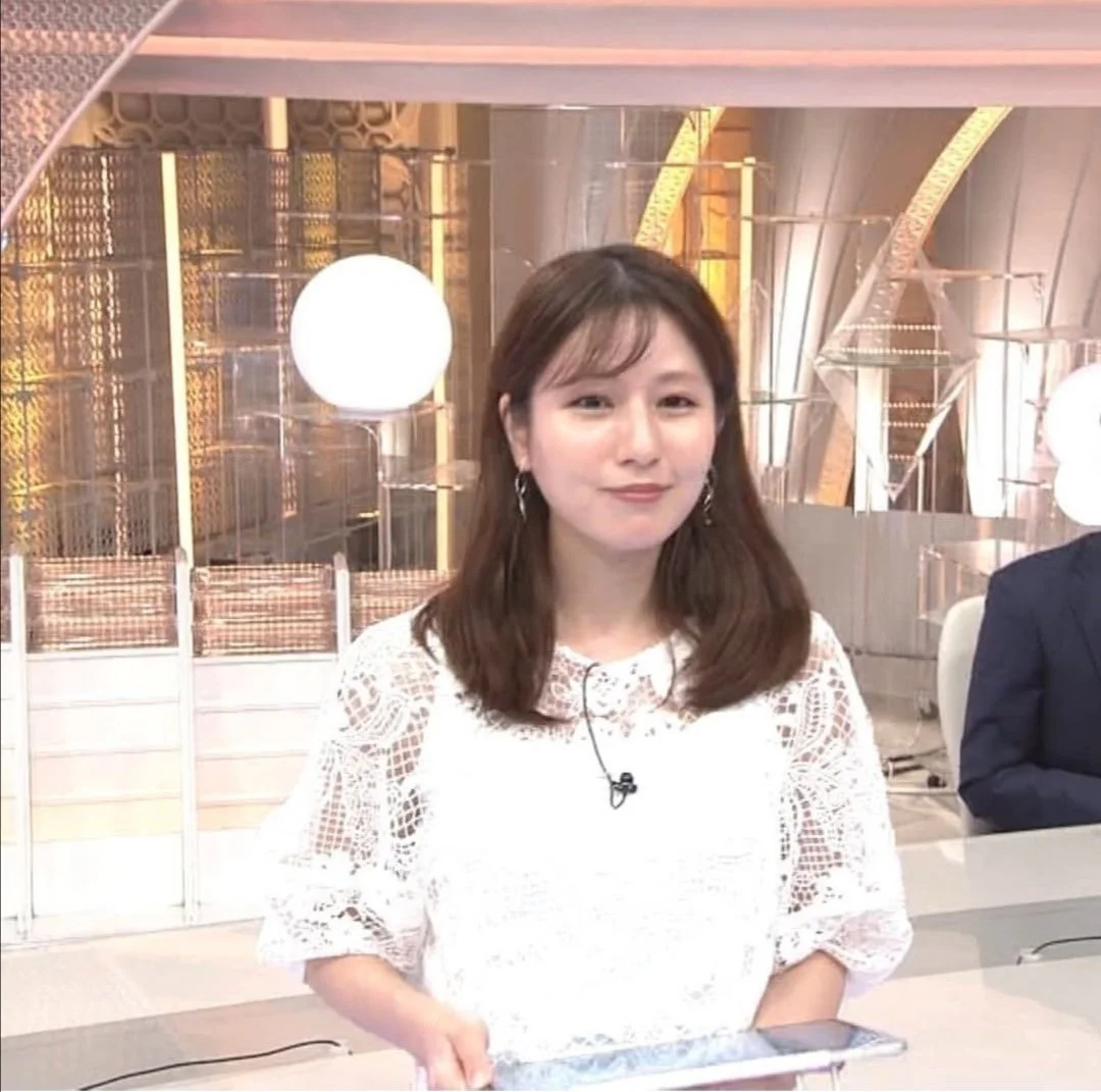 🔚Japanese　顔抜き　アナウンサー　堤礼実　ソフトエロ　一発やりたい image 2