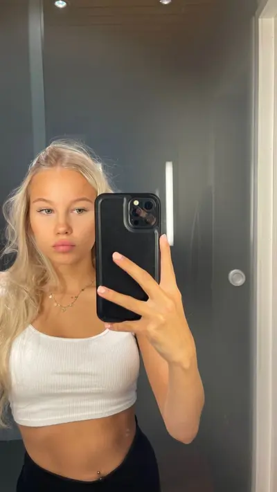 Cute blonde slut Elena from Finland cover image