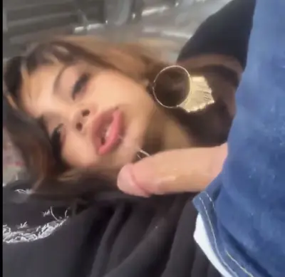 Horny Latina Hides Under The Bleachers To Suck Dick cover image