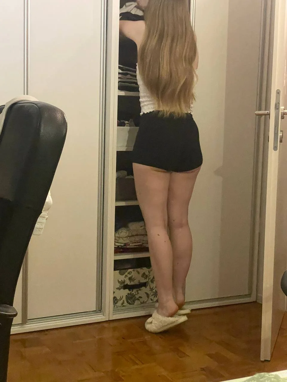 Spying on sister around the house-part 2 image 15