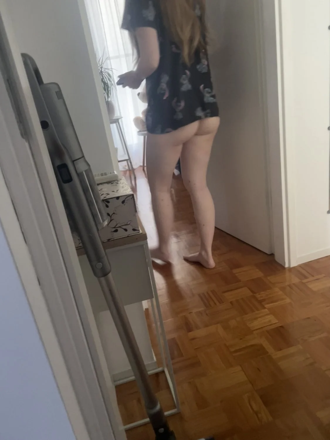 Spying on sister around the house-part 2 image 44