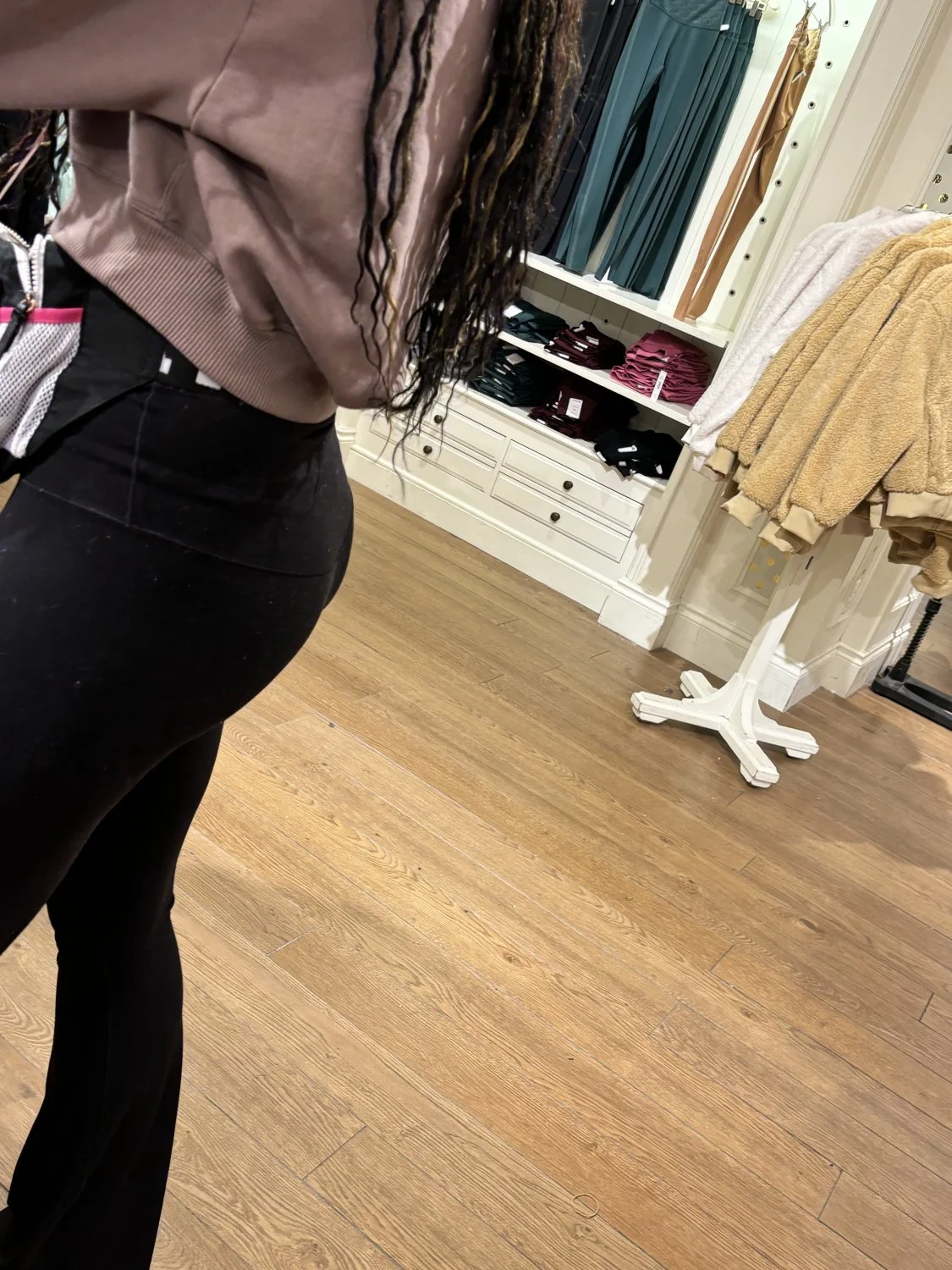 Black leggings slim booty image 12