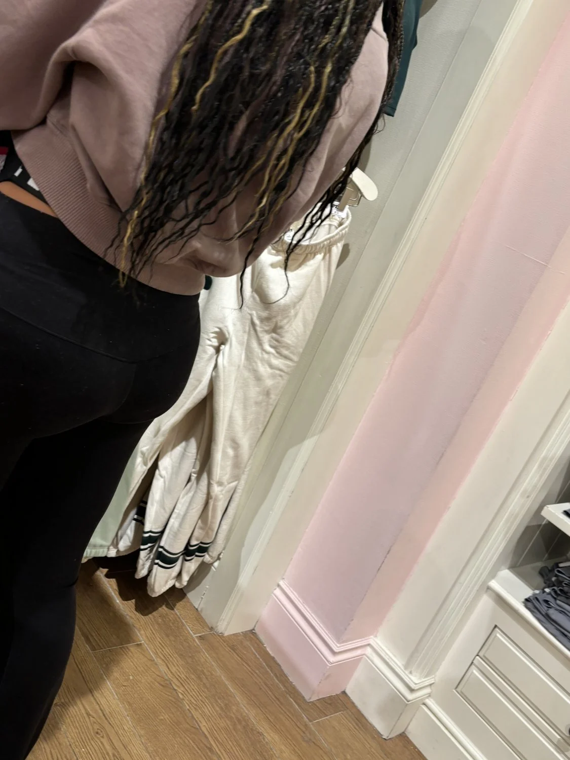 Black leggings slim booty image 13