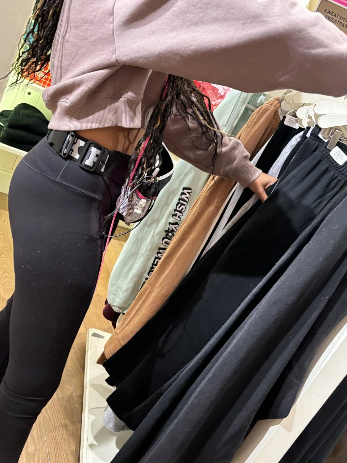 Black leggings slim booty image 16