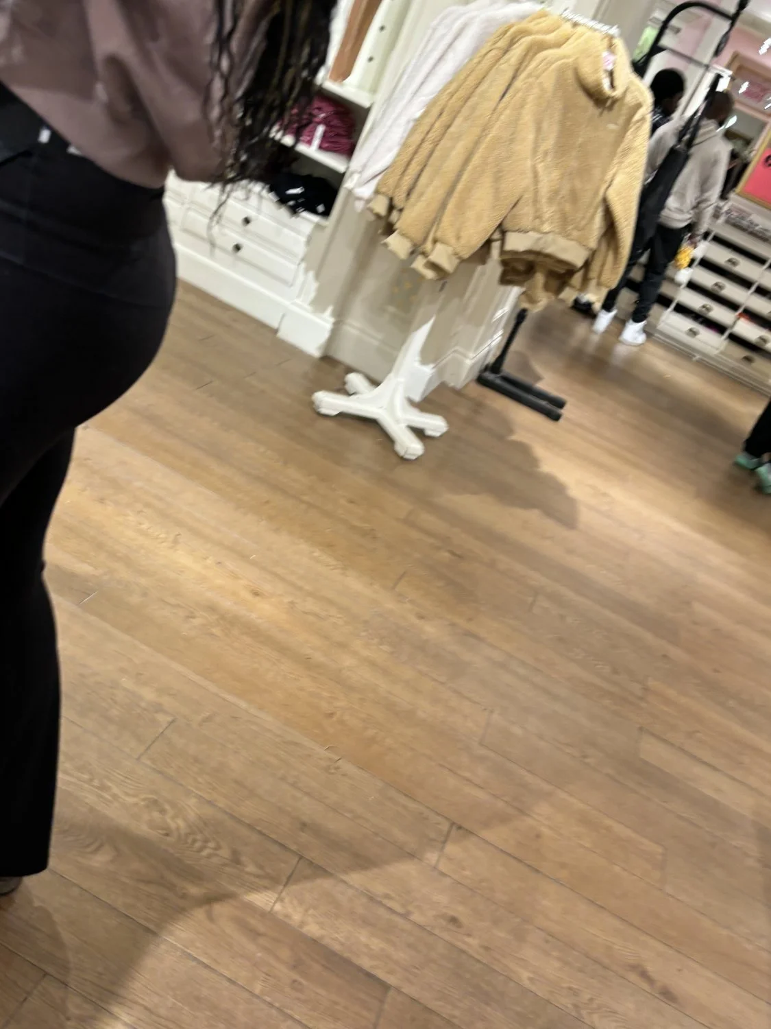 Black leggings slim booty image 4