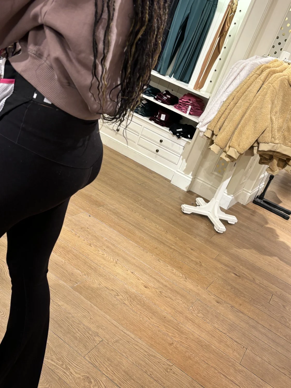 Black leggings slim booty image 6