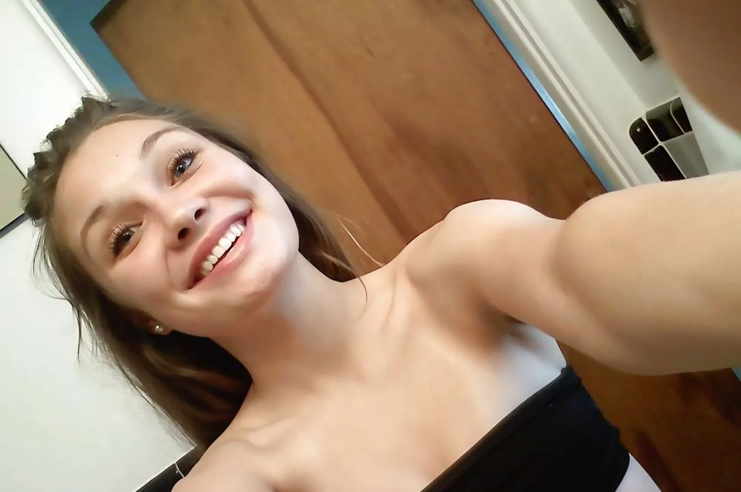 Girlfriend after shower image 10
