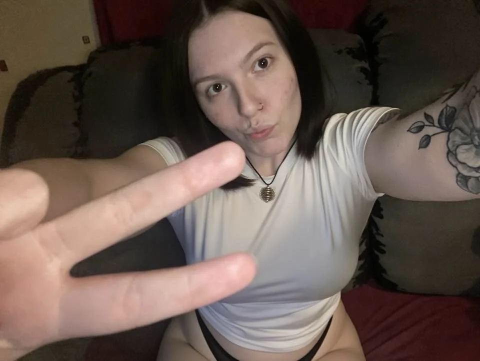 Take a look at my pretty dirty little slut. I need to fill her with cum image 23