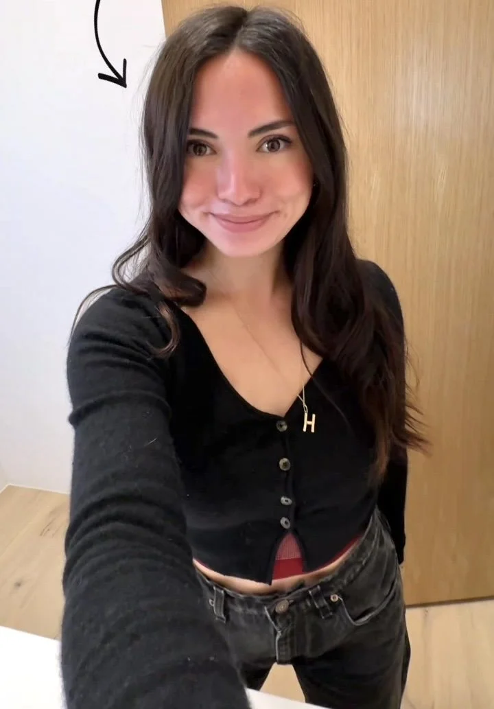 Innocent looking Latina has such a cum deserving face image 9
