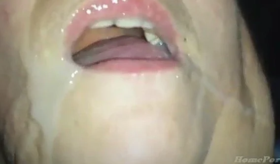 Cums in a sleeping mouth image 2