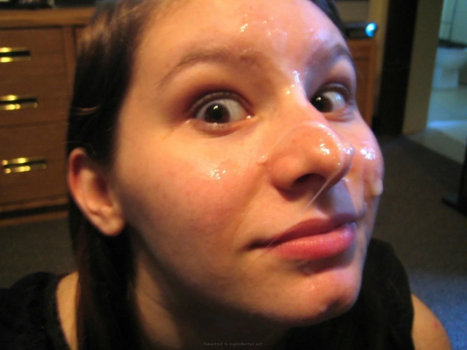 Brunette Cum Dump image 20