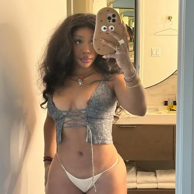 I want to use SZA’s hair like a cumrag image 5