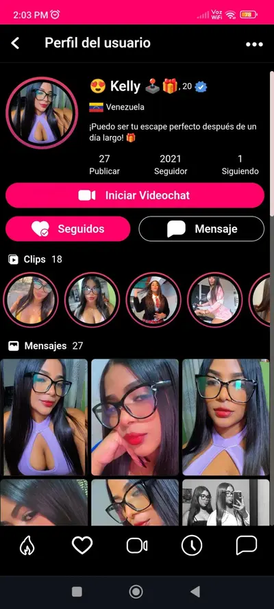 Kelly Morena.... Nalgona de la App ChatmateTv cover image