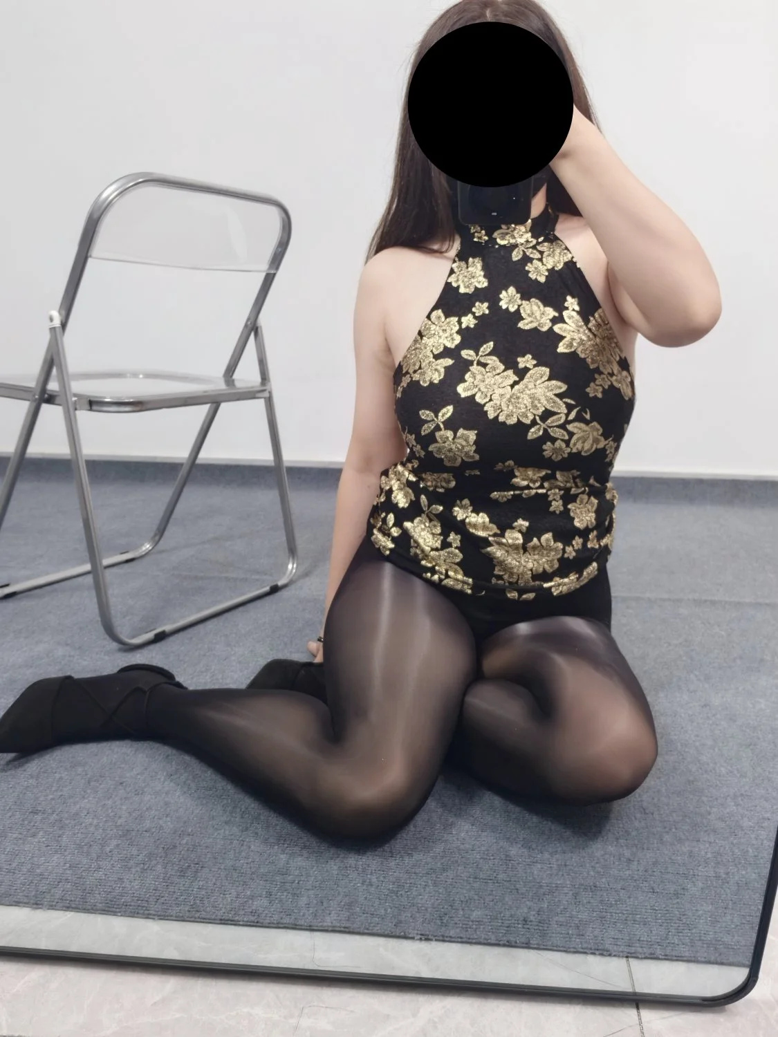 Wife's nylon stockings image 16