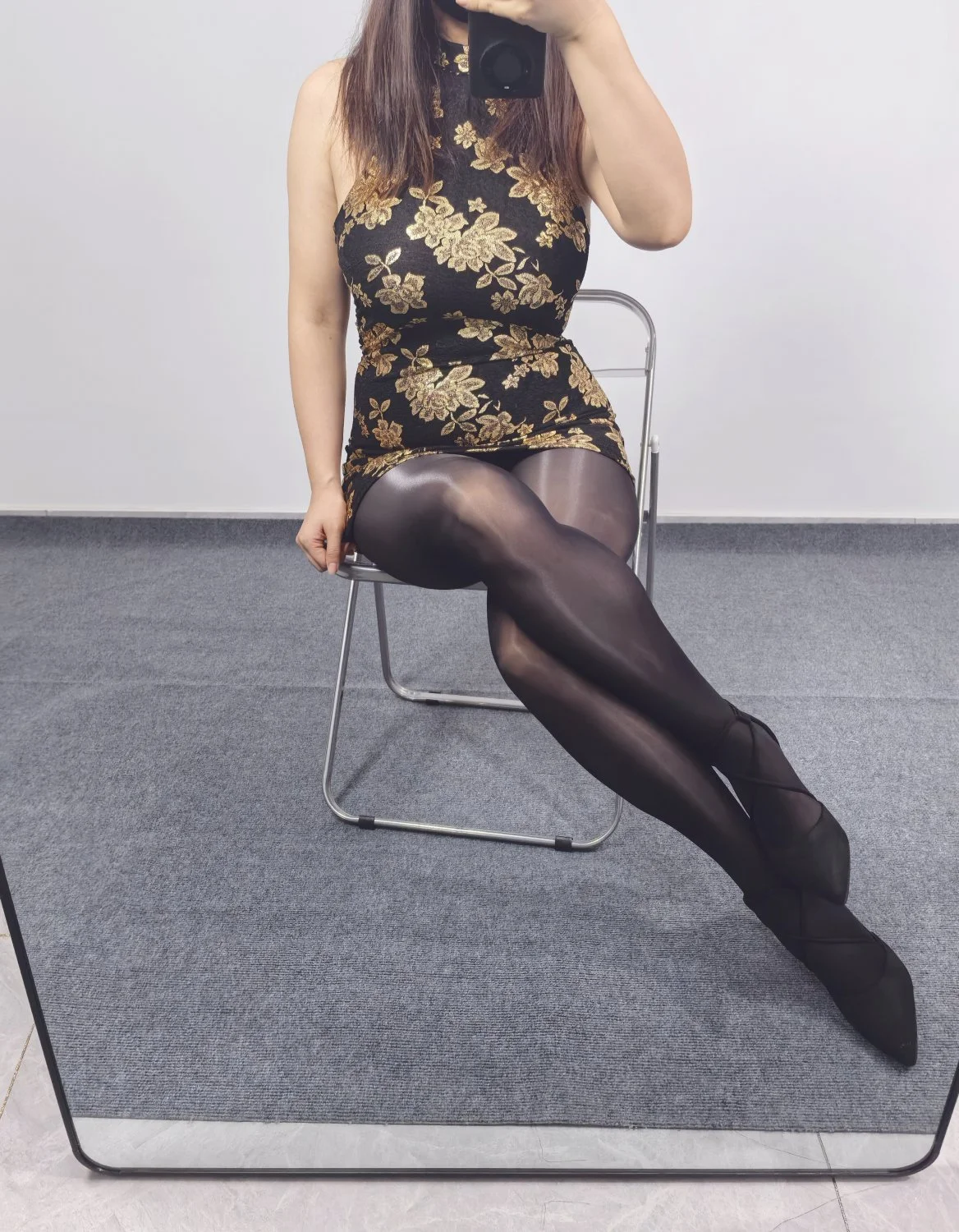 Wife's nylon stockings image 7